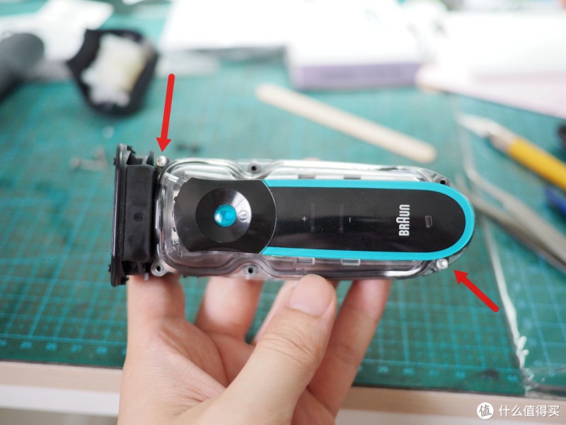 博朗3系剃须刀常见小故障维修 附拆解指南
