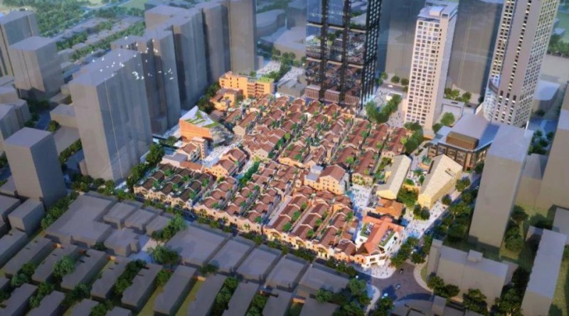 上海市中心知名地标，新区域建设正在冲刺！增设一座演艺中心，3条地铁将不用出站换乘