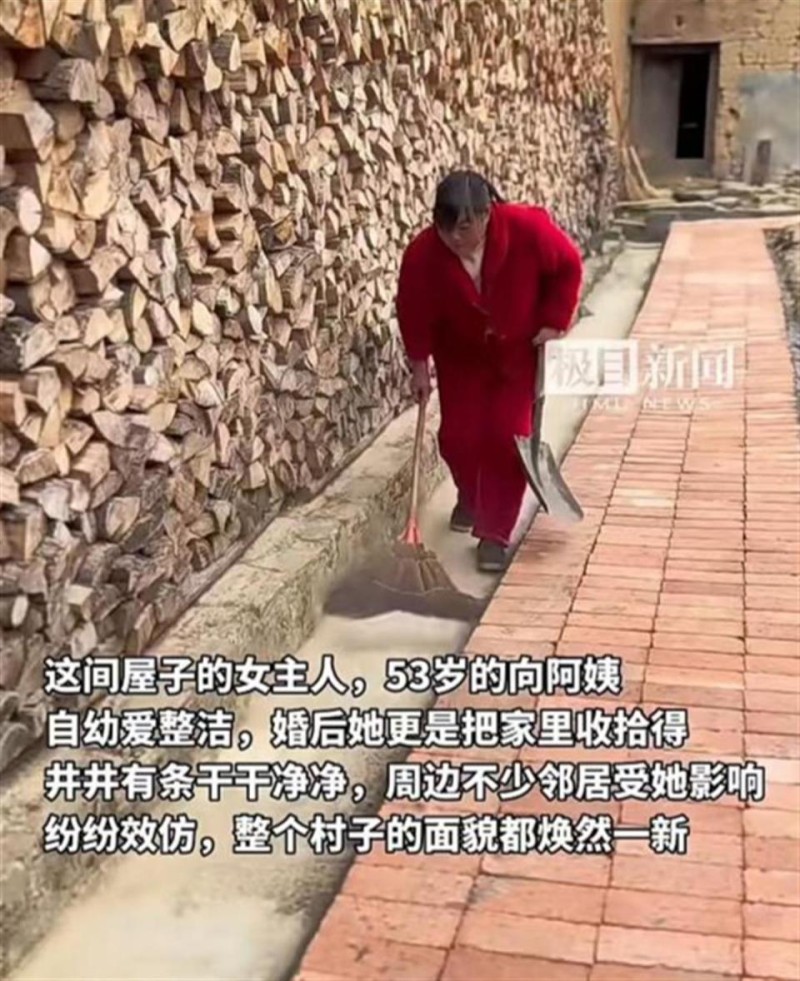 湖北53岁农民阿姨把土坯房收拾成了展厅，展现的是对生活的深刻敬意