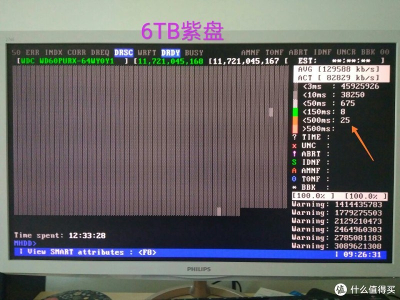 从西数6TB硬盘和4TB硬盘“翻车”，谈MHDD检测硬盘