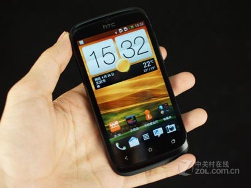 HTC T328w 黑色 外观图 